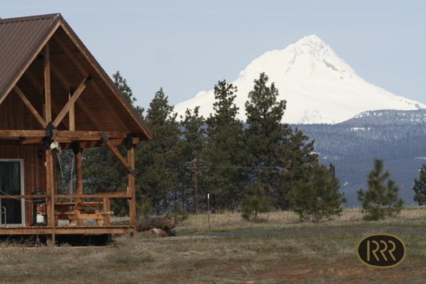 The cabin at Wild Rose Lake
