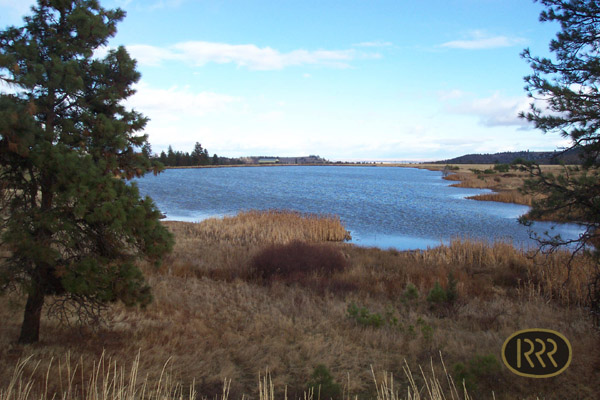 Wild Rose Lake as seen from Mule's Ear Lake